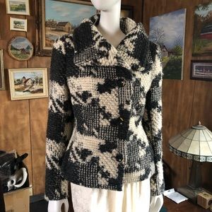 Bandolera Mohair Wool Coat